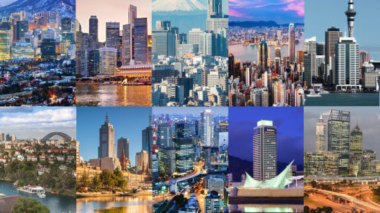 Top ten most liveable cities in the world 2020